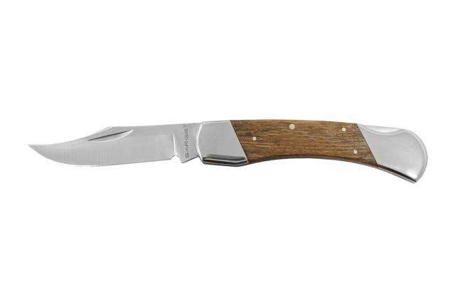 Knives Sarge Knives Ready Series SARGE ZEBRA - ZEBRAWOOD LOCK BACK • Model: Ready Series